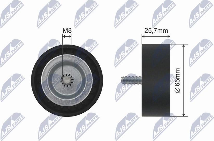 NTY RNK-CH-032 - Parazīt / Vadrullītis, Ķīļsiksna www.autospares.lv