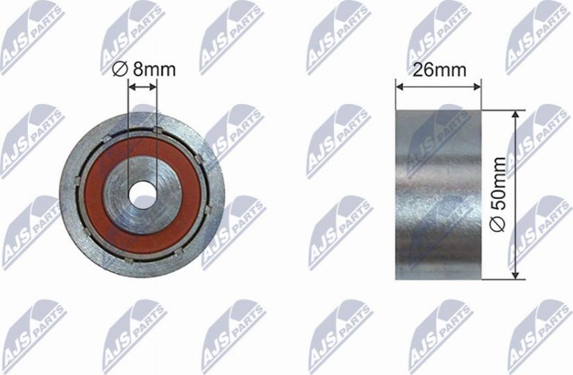 NTY RNK-CT-058 - Parazīt / Vadrullītis, Ķīļrievu siksna www.autospares.lv