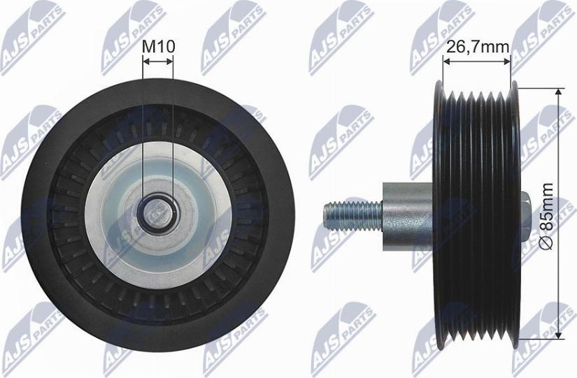 NTY RNK-FR-045 - Parazīt / Vadrullītis, Ķīļsiksna www.autospares.lv