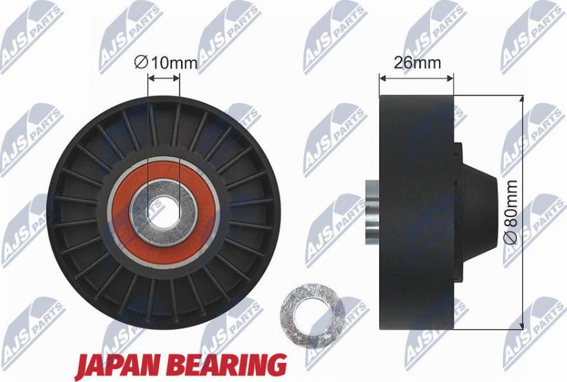 NTY RNK-FT-000 - Parazīt / Vadrullītis, Ķīļrievu siksna autospares.lv