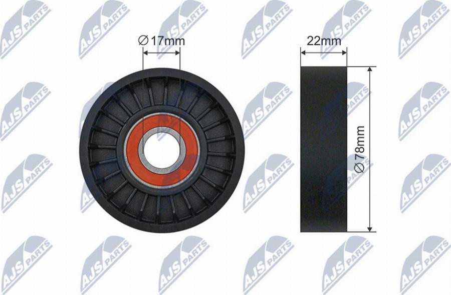 NTY RNK-KA-012 - Parazīt / Vadrullītis, Ķīļrievu siksna www.autospares.lv