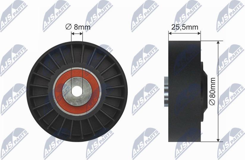 NTY RNK-ME-003 - Parazīt / Vadrullītis, Ķīļrievu siksna www.autospares.lv