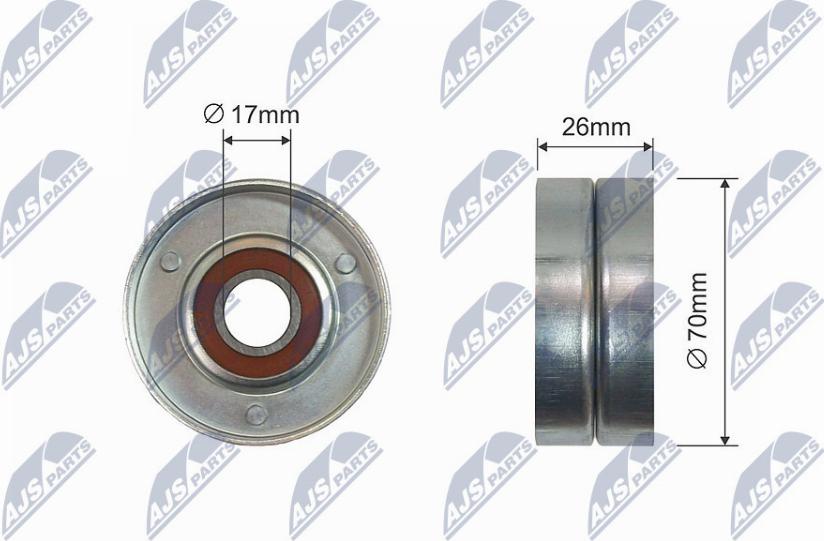 NTY RNK-NS-015 - Parazīt / Vadrullītis, Ķīļrievu siksna www.autospares.lv