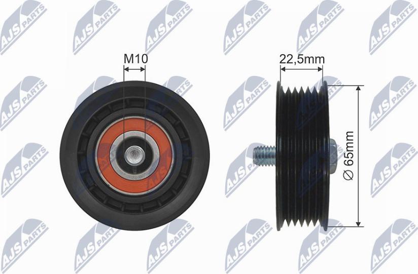 NTY RNK-PL-011 - Parazīt / Vadrullītis, Ķīļrievu siksna autospares.lv