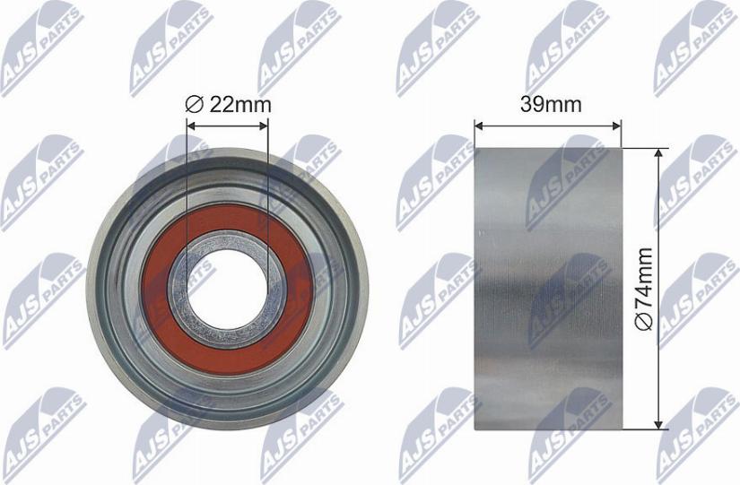 NTY RNK-SA-004 - Parazīt / Vadrullītis, Ķīļrievu siksna www.autospares.lv