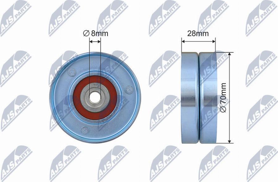 NTY RNK-SK-001 - Parazīt / Vadrullītis, Ķīļrievu siksna www.autospares.lv