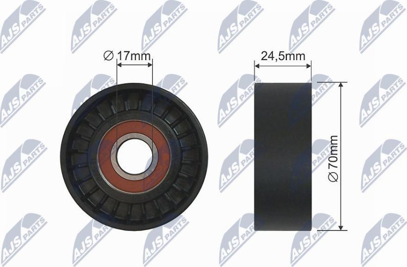 NTY RNK-VV-003 - Parazīt / Vadrullītis, Ķīļrievu siksna www.autospares.lv