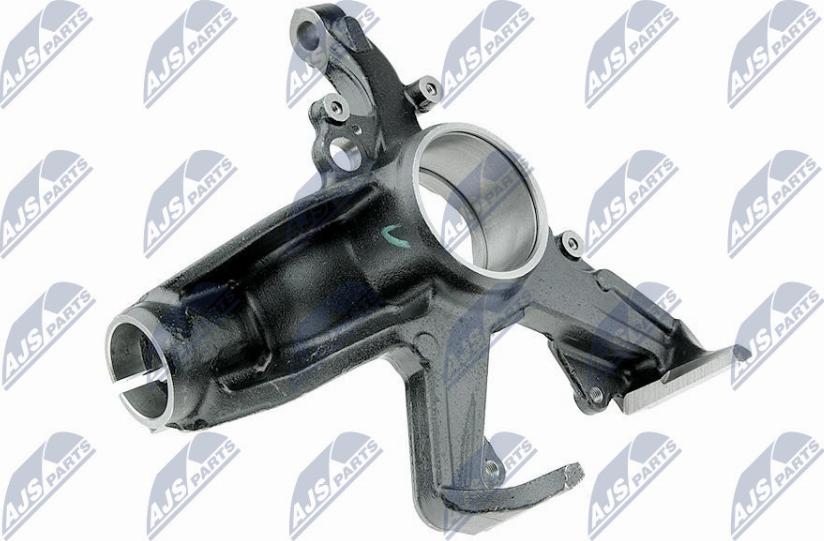 NTY ZZP-AU-004 - Поворотный кулак, подвеска колеса www.autospares.lv