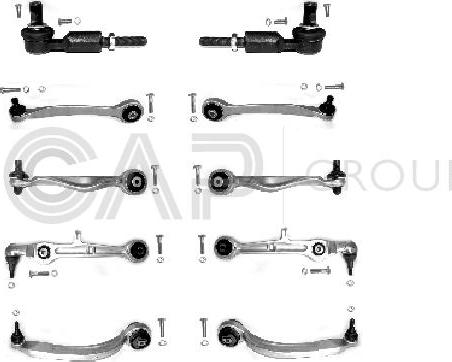 OCAP 0904524-K - Remkomplekts, Neatk. balstiekārtas šķērssvira autospares.lv