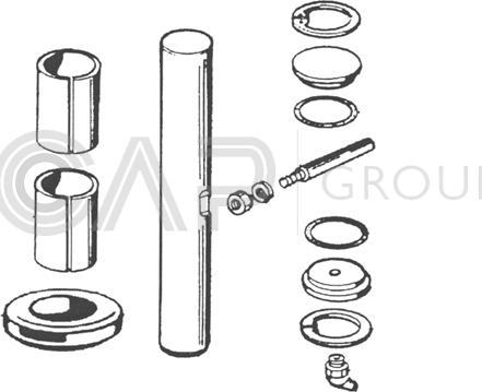 OCAP 0927443 - Remkomplekts, Grozāmass rēdze www.autospares.lv