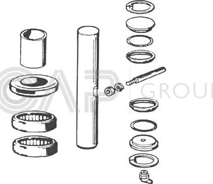 OCAP 0927450 - Remkomplekts, Grozāmass rēdze www.autospares.lv