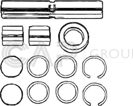 OCAP 0927436 - Remkomplekts, Grozāmass rēdze www.autospares.lv