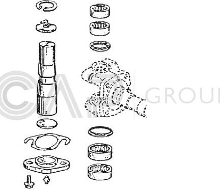 OCAP 0927391 - Remkomplekts, Grozāmass rēdze www.autospares.lv