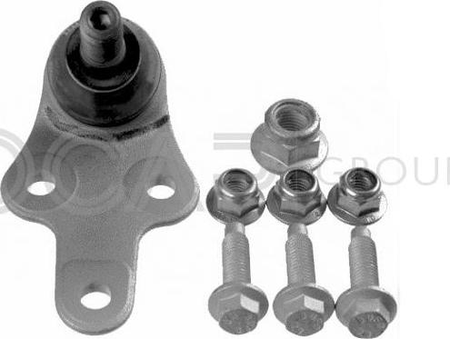 OCAP 0404507 - Шаровая опора, несущий / направляющий шарнир www.autospares.lv