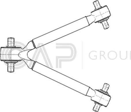 OCAP 0807774 - Neatkarīgās balstiekārtas svira, Riteņa piekare www.autospares.lv