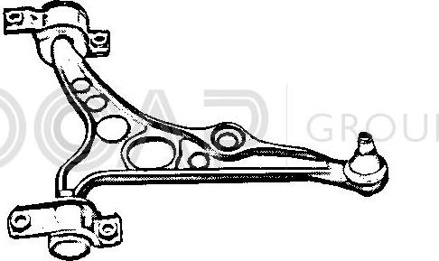 OCAP 0390322 - Neatkarīgās balstiekārtas svira, Riteņa piekare www.autospares.lv