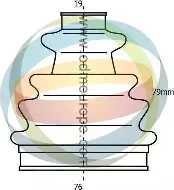 NTY NOP-050 - Bellow, drive shaft www.autospares.lv