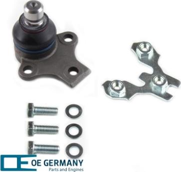 OE Germany 801808 - Шаровая опора, несущий / направляющий шарнир www.autospares.lv