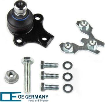 OE Germany 801821 - Balst / Virzošais šarnīrs autospares.lv