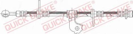 OJD Quick Brake 50.998 - Bremžu šļūtene www.autospares.lv