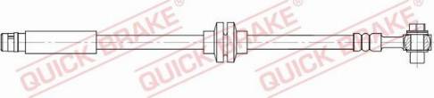 OJD Quick Brake 50.203X - Bremžu šļūtene www.autospares.lv