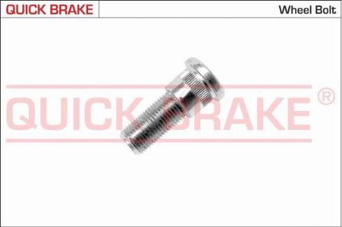 OJD Quick Brake 0170 - Riteņa stiprināšanas skrūve www.autospares.lv