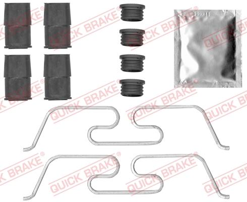 OJD Quick Brake 109-0050 - Accessory Kit for disc brake Pads www.autospares.lv