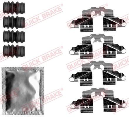 OJD Quick Brake 109-1808 - Accessory Kit for disc brake Pads www.autospares.lv