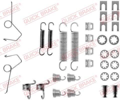 OJD Quick Brake 105-0686 - Piederumu komplekts, Bremžu loki www.autospares.lv