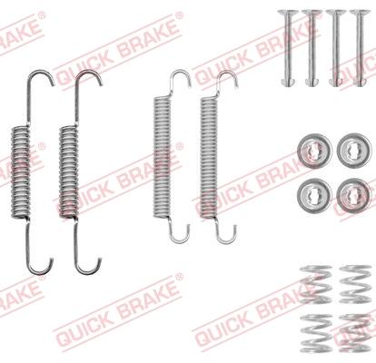 OJD Quick Brake 105-0020 - Piederumu komplekts, Stāvbremzes mehānisma bremžu loks www.autospares.lv