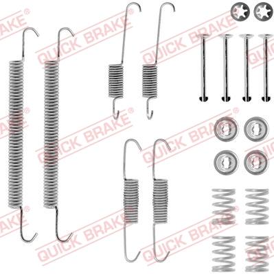 OJD Quick Brake 1050707 - Accessory Kit, brake shoes www.autospares.lv