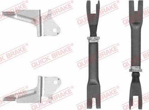 OJD Quick Brake 108 53 014 - Bremžu uzliku kompl., Disku bremzes www.autospares.lv