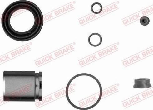 OJD Quick Brake 114-5002 - Ремкомплект, тормозной суппорт www.autospares.lv