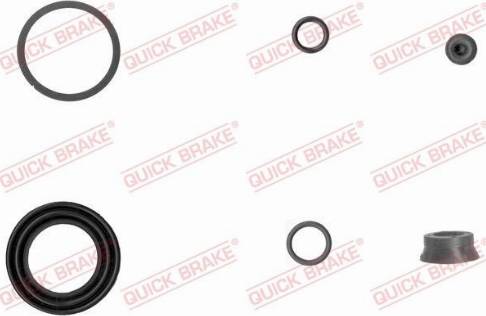 OJD Quick Brake 114-0030 - Ремкомплект, тормозной суппорт www.autospares.lv