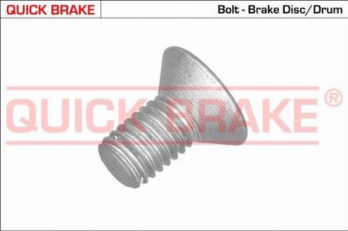 OJD Quick Brake 11669 - Skrūve, Bremžu suports www.autospares.lv