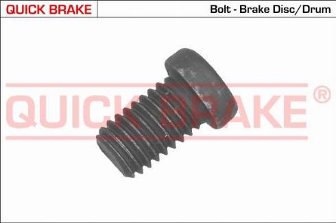 OJD Quick Brake 11668 - Skrūve, Bremžu suports www.autospares.lv