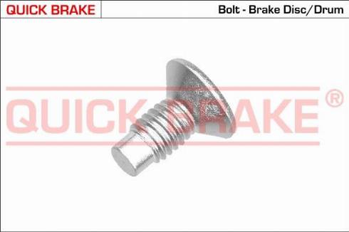 OJD Quick Brake 11663 - Skrūve, Bremžu suports www.autospares.lv