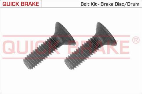 OJD Quick Brake 11622K - Skrūve, Bremžu disks www.autospares.lv