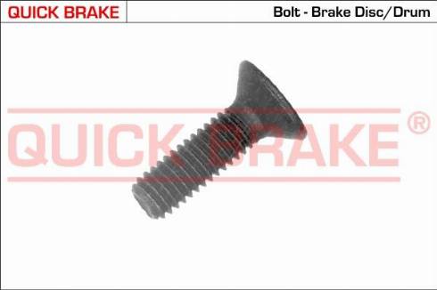 OJD Quick Brake 11622 - Skrūve, Bremžu suports www.autospares.lv