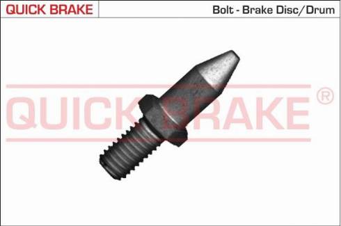 OJD Quick Brake 11674 - Skrūve, Bremžu suports www.autospares.lv