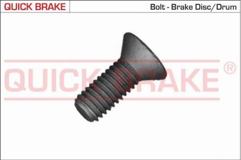 OJD Quick Brake 11676 - Skrūve, Bremžu suports www.autospares.lv