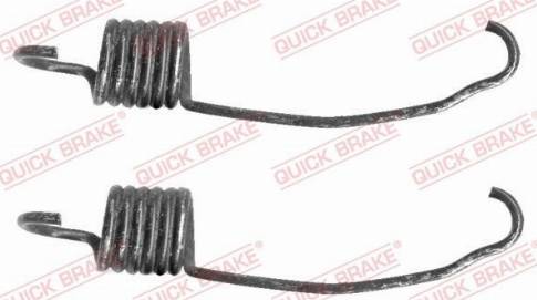 OJD Quick Brake 113-0505 - Remkomplekts, Stāvbremzes vārpsta (Bremžu suports) www.autospares.lv