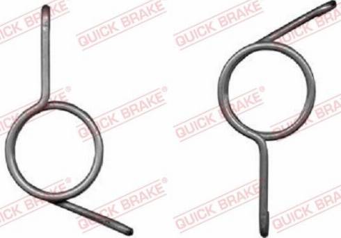 OJD Quick Brake 113-0519 - Remkomplekts, Stāvbremzes vārpsta (Bremžu suports) www.autospares.lv