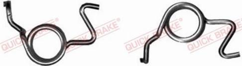 OJD Quick Brake 113-0528 - Remkomplekts, Stāvbremzes vārpsta (Bremžu suports) www.autospares.lv