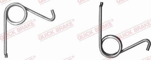 OJD Quick Brake 113-0522 - Remkomplekts, Stāvbremzes vārpsta (Bremžu suports) www.autospares.lv