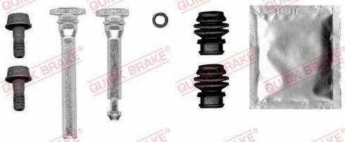 OJD Quick Brake 113-0009X - Virzītājčaulu komplekts, Bremžu suports www.autospares.lv