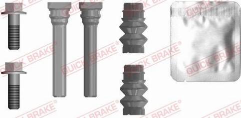 OJD Quick Brake 113-0036X - Virzītājčaulu komplekts, Bremžu suports www.autospares.lv