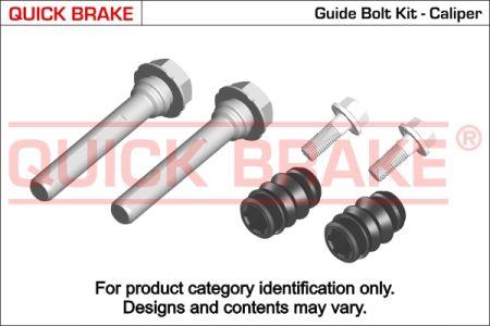 OJD Quick Brake 113-1355X - Virzītājčaulu komplekts, Bremžu suports www.autospares.lv