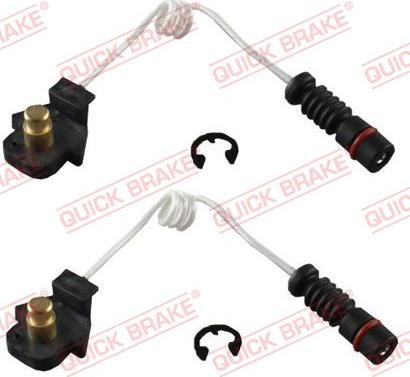 OJD Quick Brake WS 0184 A - Indikators, Bremžu uzliku nodilums www.autospares.lv