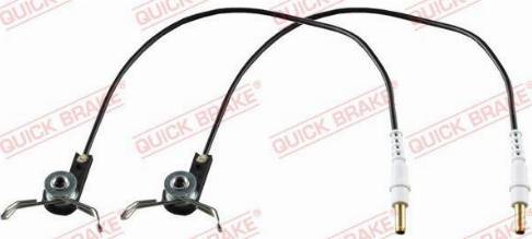 OJD Quick Brake WS 0185 A - Indikators, Bremžu uzliku nodilums www.autospares.lv